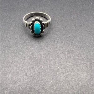Silver Turquoise Ring